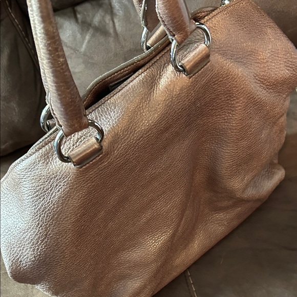 Prada Shimmering Brown Leather Tote - Picture 6 of 11